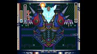 X vs Sigma in Mega Man X.