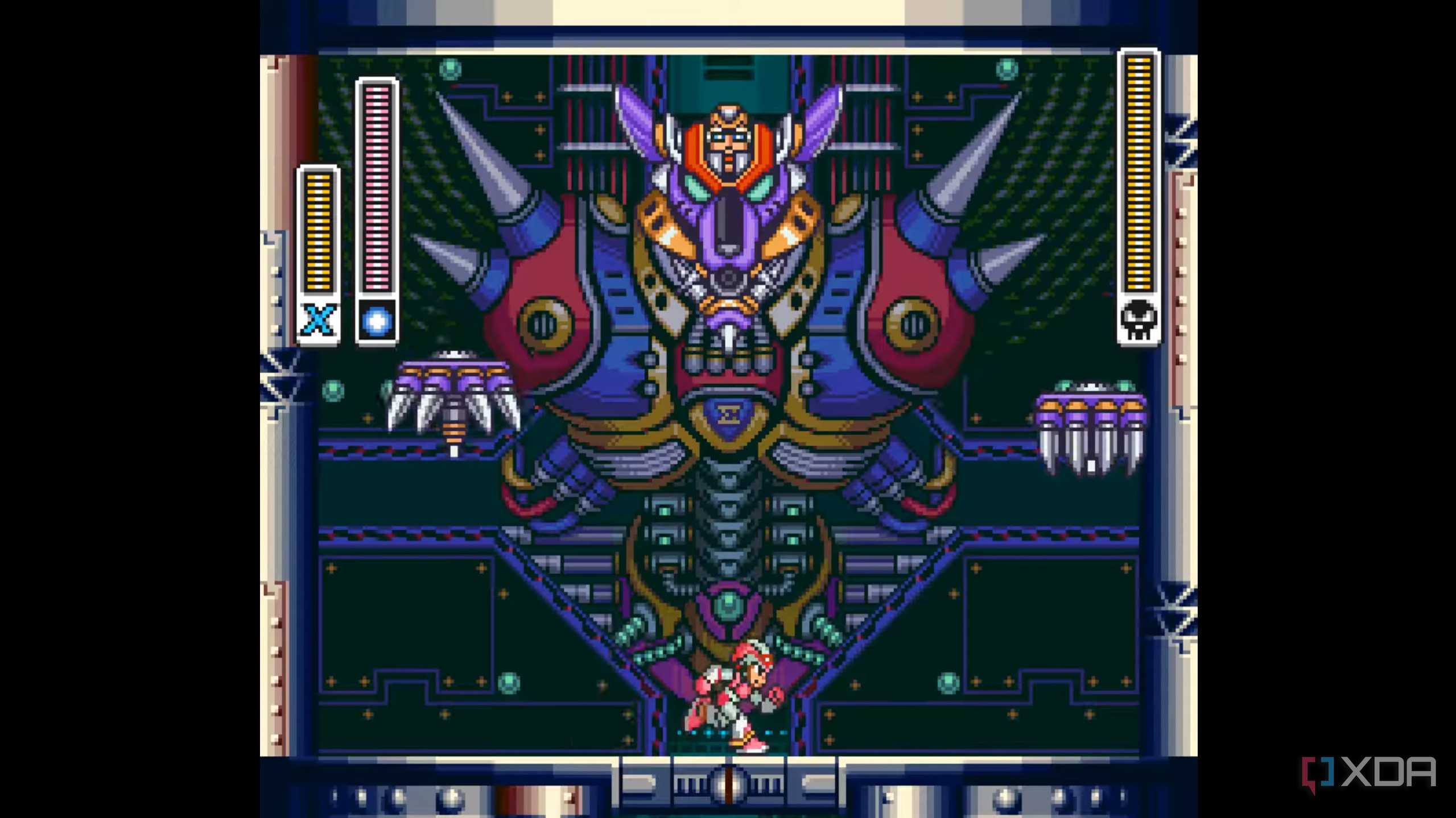 X vs Sigma in Mega Man X.
