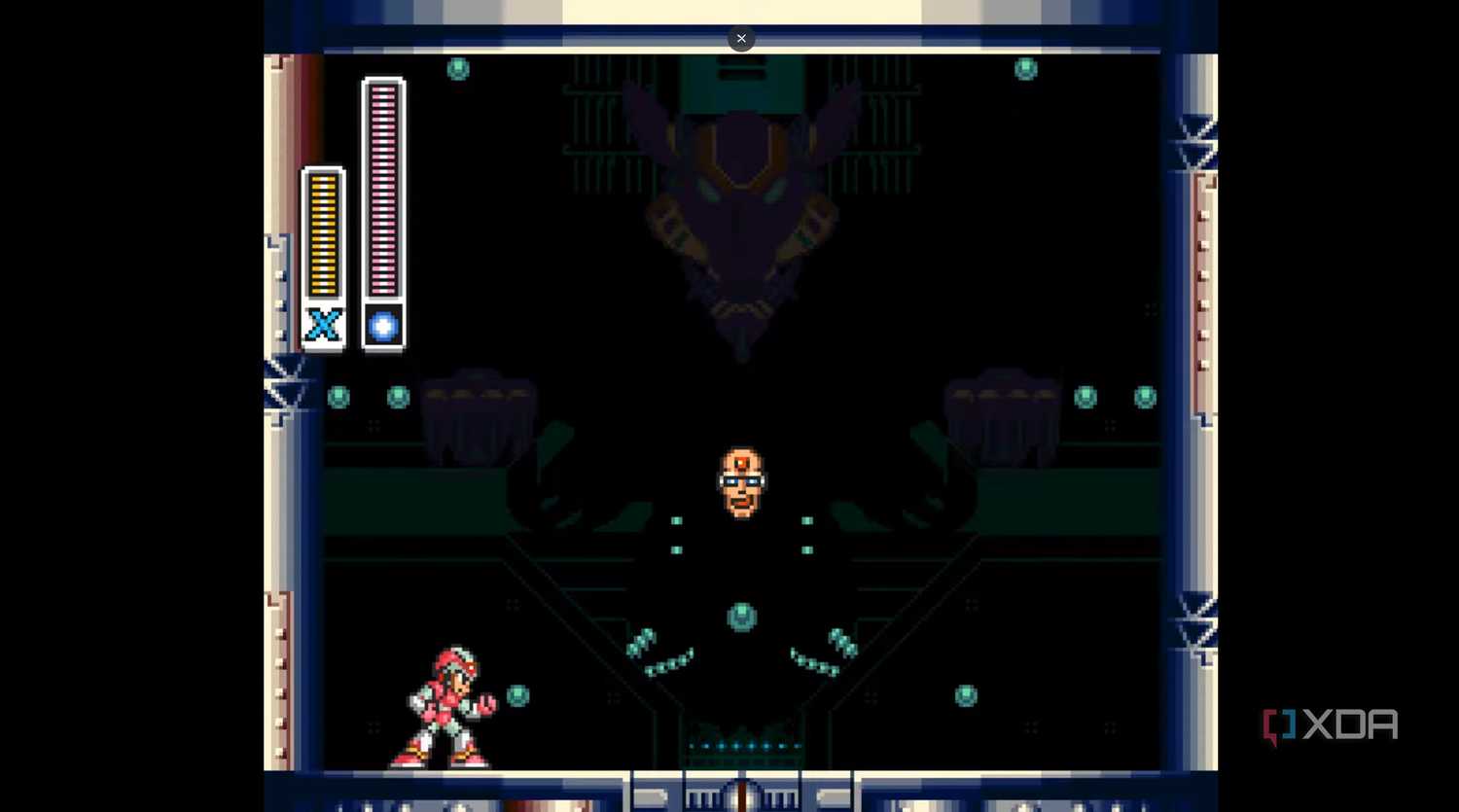X vs Sigma in Mega Man X.