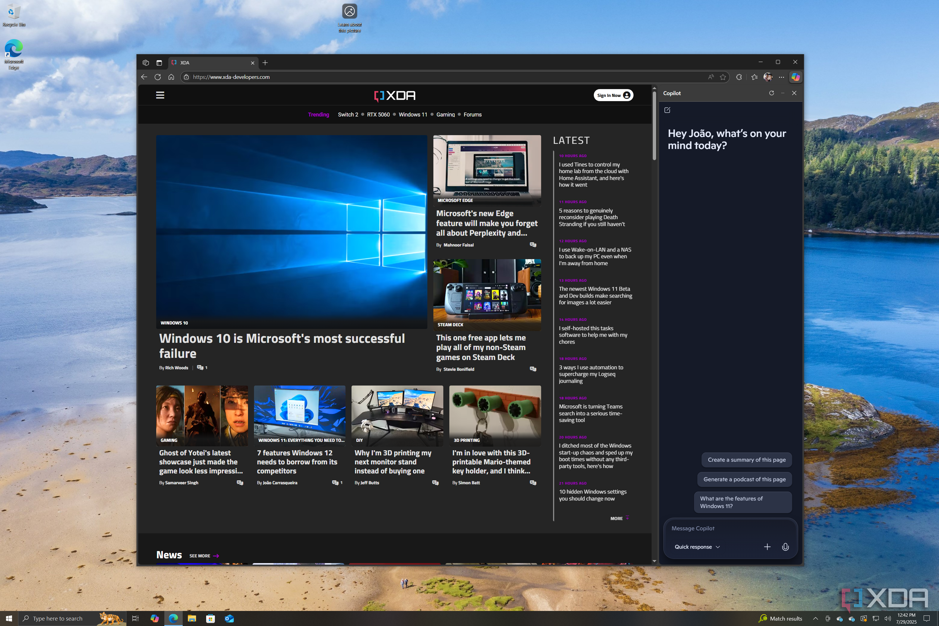 I'm staying on Windows 10 a little longer, and I'm far from alone