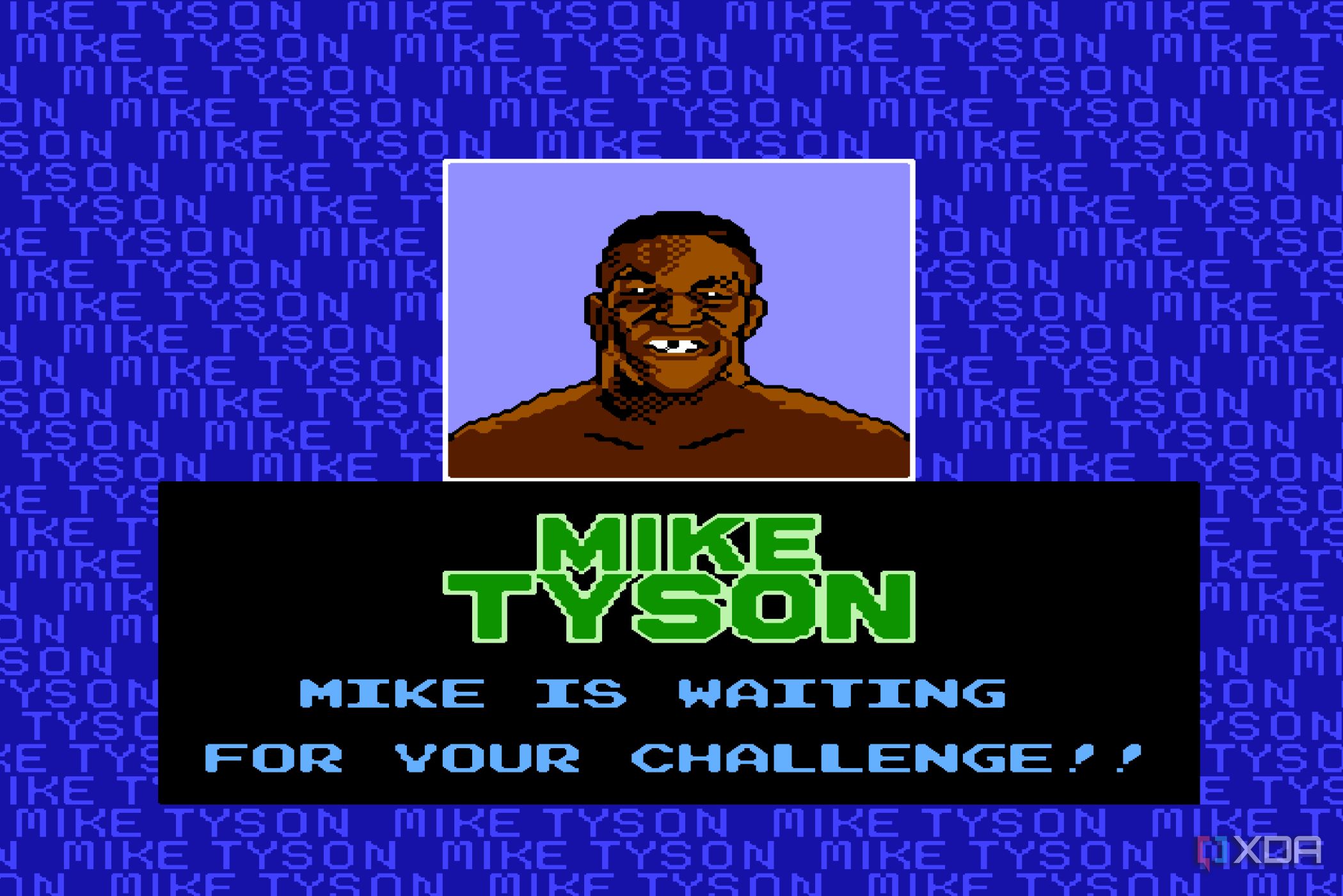 A screenshot from the opening of Mike Tyson's Punch Out!!