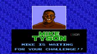 A screenshot from the opening of Mike Tyson's Punch Out!!
