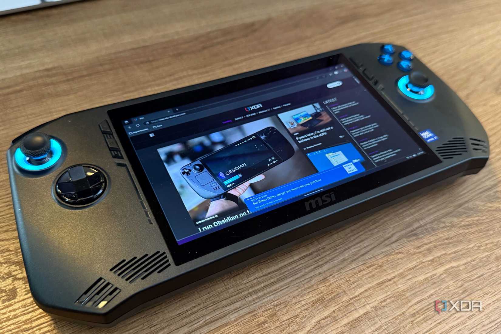 I tried using a gaming handheld as a laptop replacement for 3 days, and ...