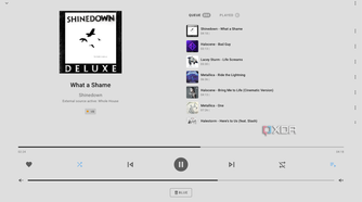 Music Assistant Music Now Playing with Queue