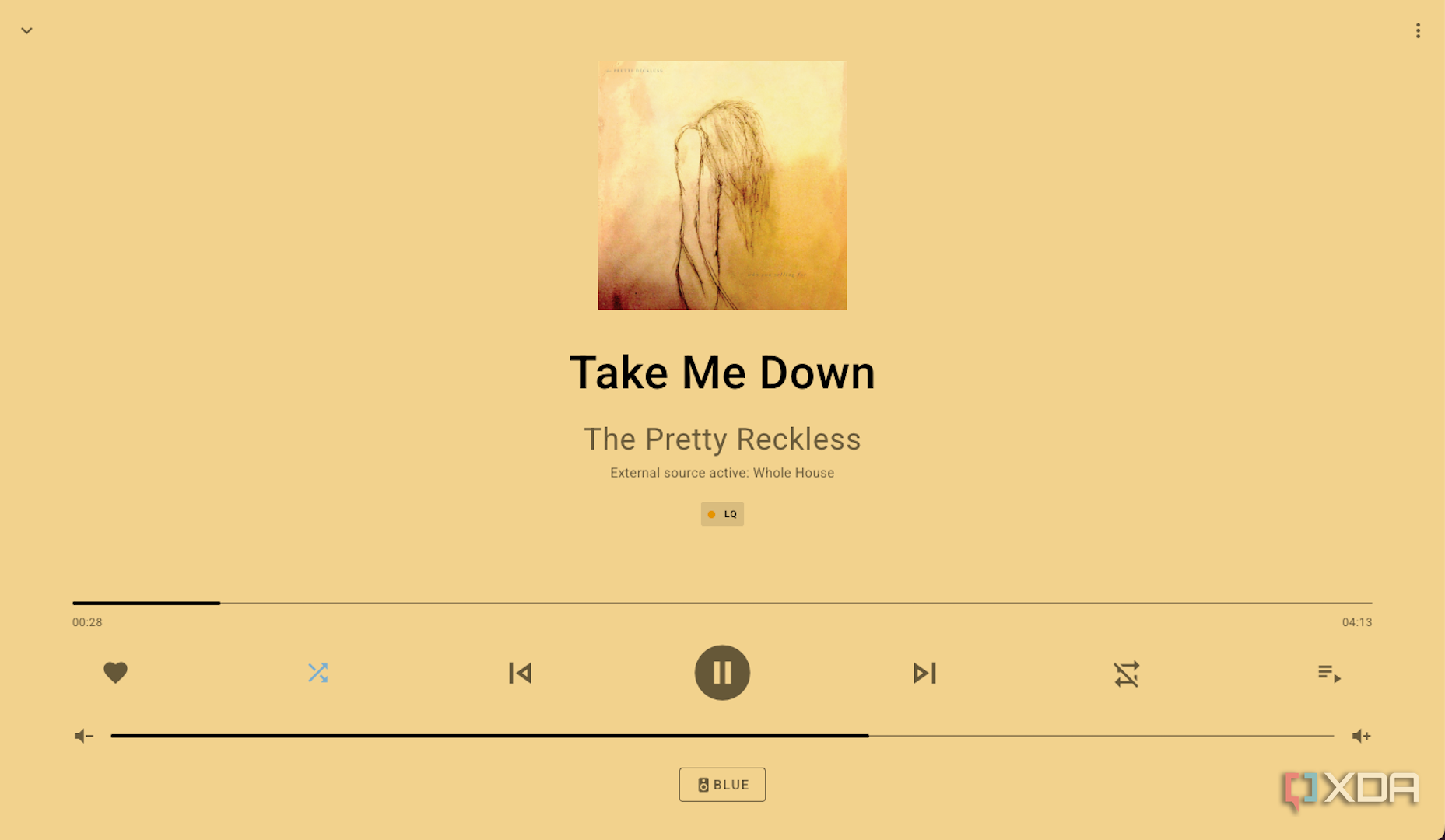 Music Assistant Music Now Playing