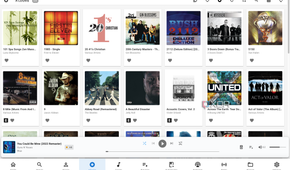 Music Assstant Music library tabs_2