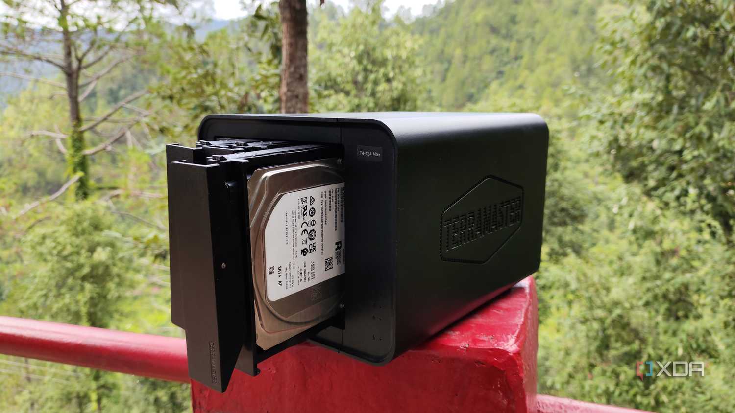 The TerraMaster F4-424 Max NAS
