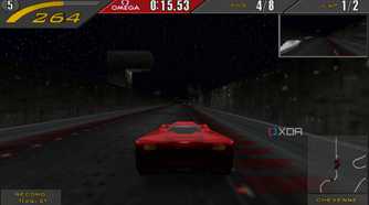 A screenshot from Need for Speed 2: SE.