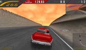 A screenshot from Need for Speed 2: SE.