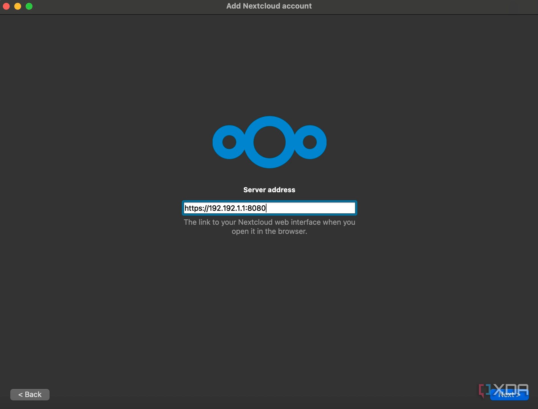Nextcloud IP address