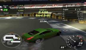Drifting in NFS: Underground 2.
