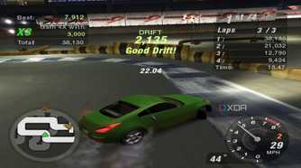 Drifting in NFS: Underground 2.