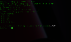 Nmap services scan 1