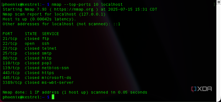 Nmap services scan 3