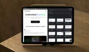NotebookLM and Google Docs open side by side on iPad-2