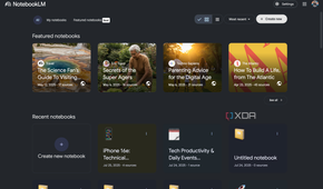 notebooklm main interface