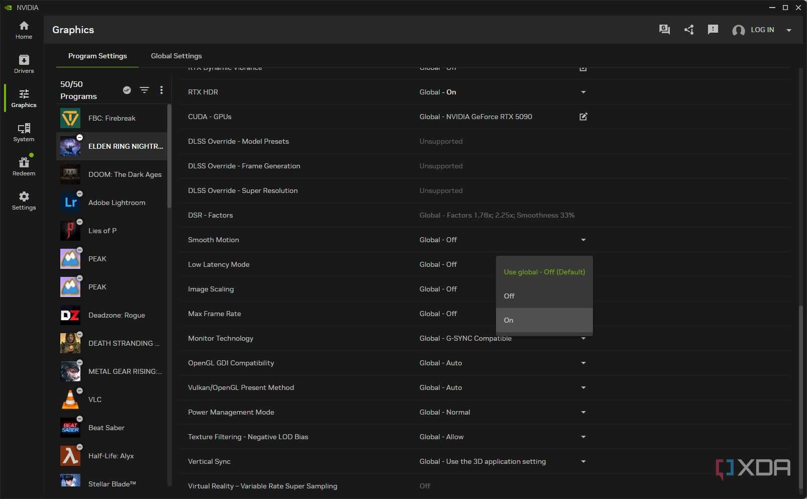 nvidia-app-smooth-motion