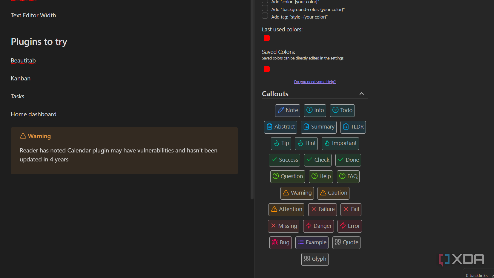 4 Obsidian plugins that have encouraged me to give the app another try