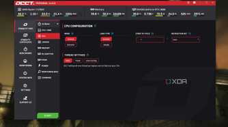 Screenshot of OCCT running on Windows desktop