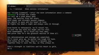 screenshot of ollama sample query output wsl2
