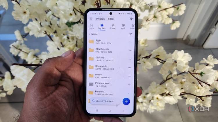 OneDrive mobile My Files