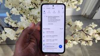OneDrive mobile recent files