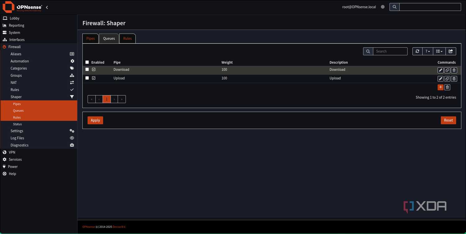 Почему QoS в роутере может замедлять сеть и как это исправить Traffic shaping queues added in OPNsense