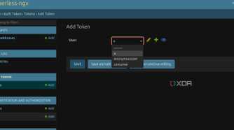 screenshot of paperless ngx django admin create token