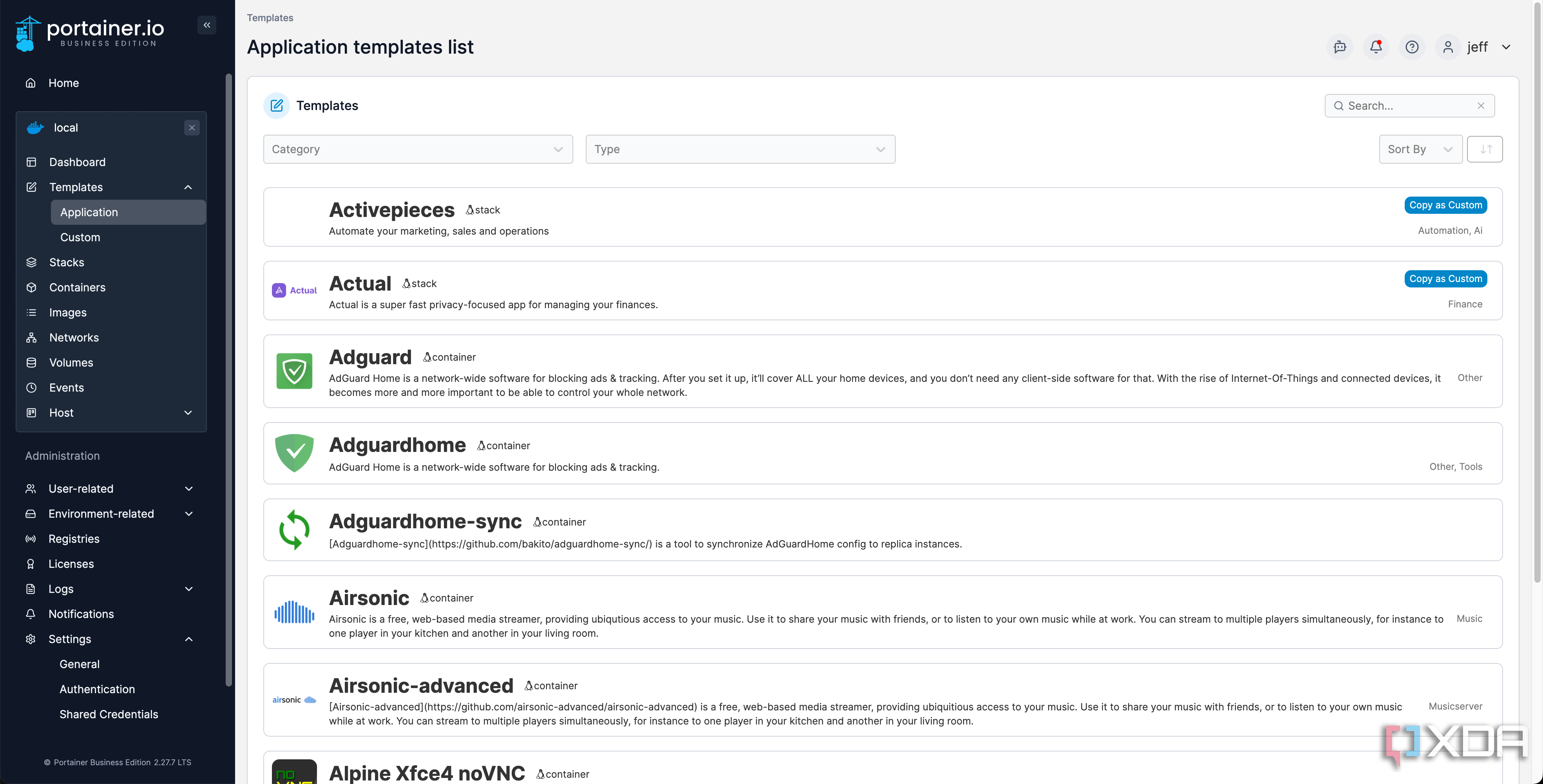 Portainer stacks templates_4-1