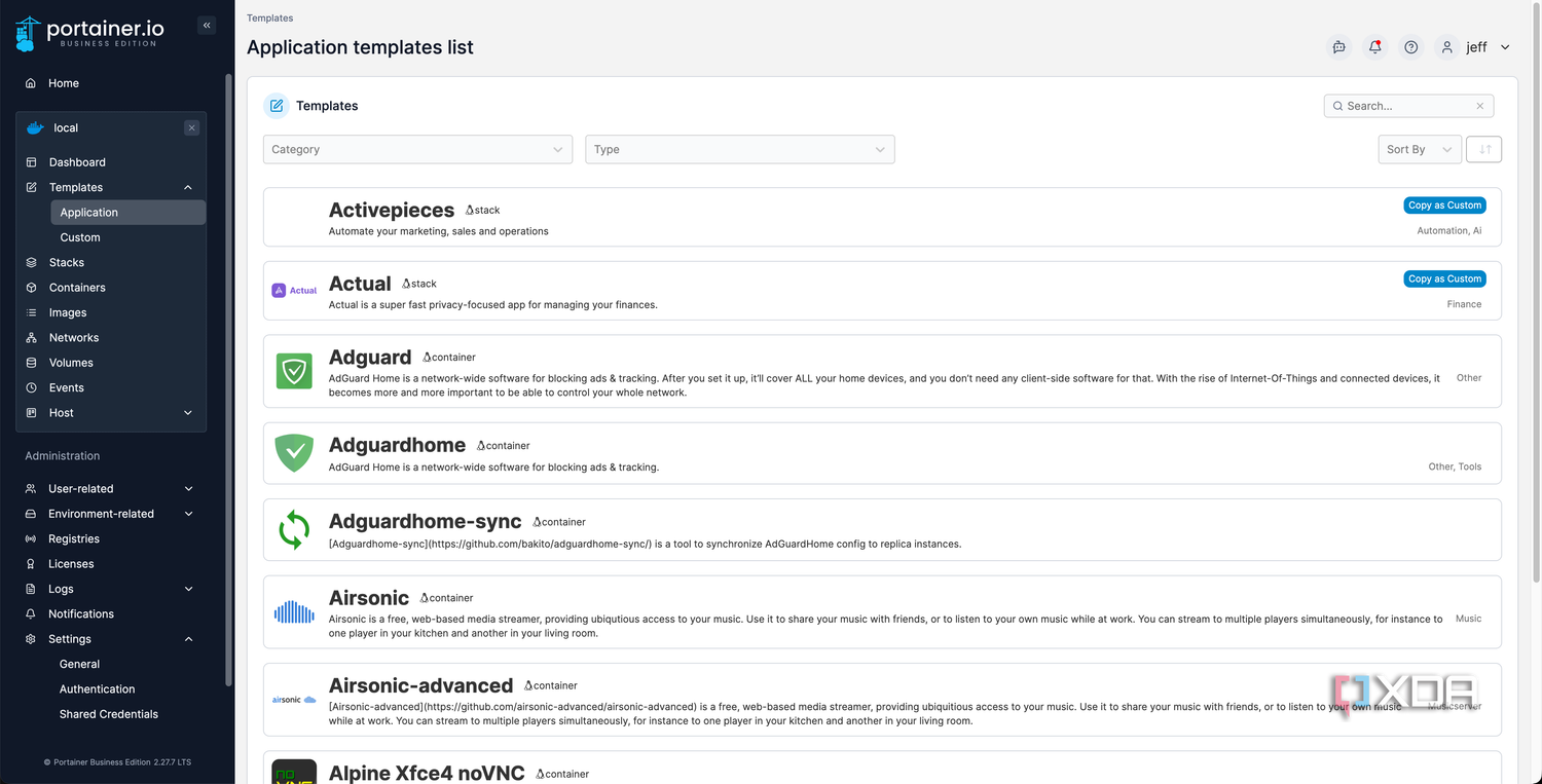 Portainer stacks templates_4-1