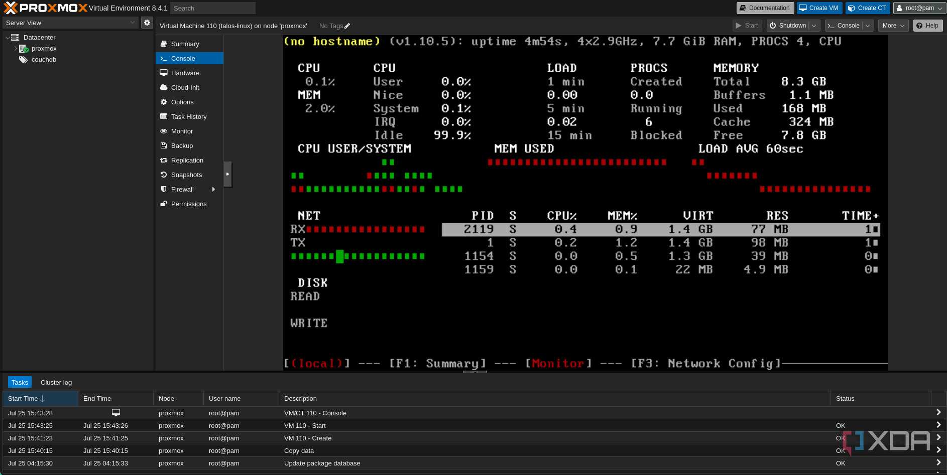 promox-talos-linux-monitor-screenshot