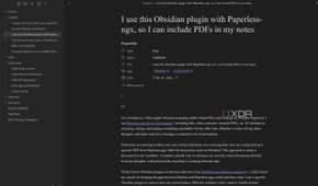 Frontmatter metadata in Obsidian content notes