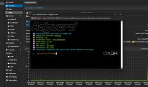 adguard home being installed as a proxmox lxc container