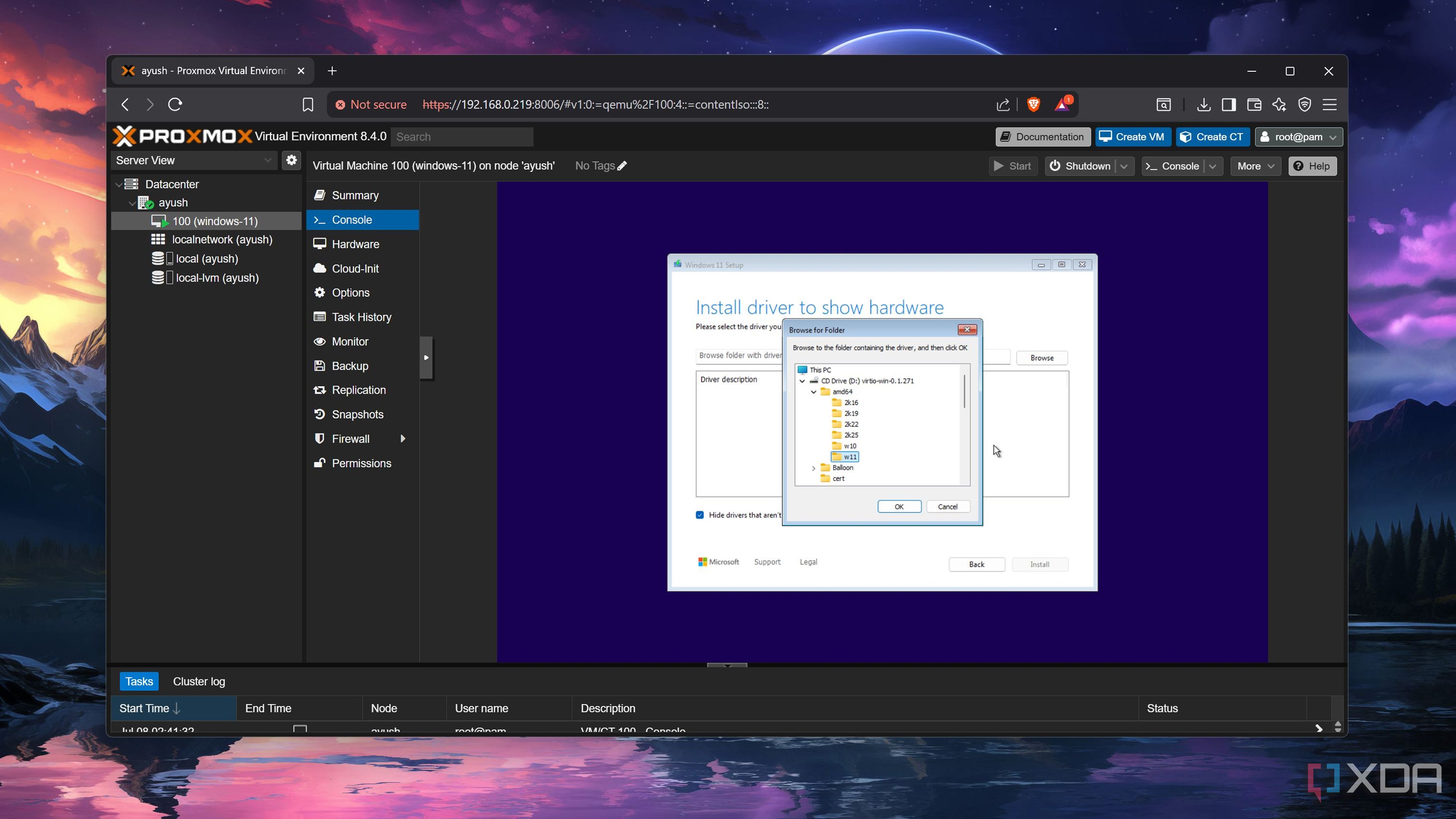 Windows 11 на Proxmox — иллюстрация 3 к материалу