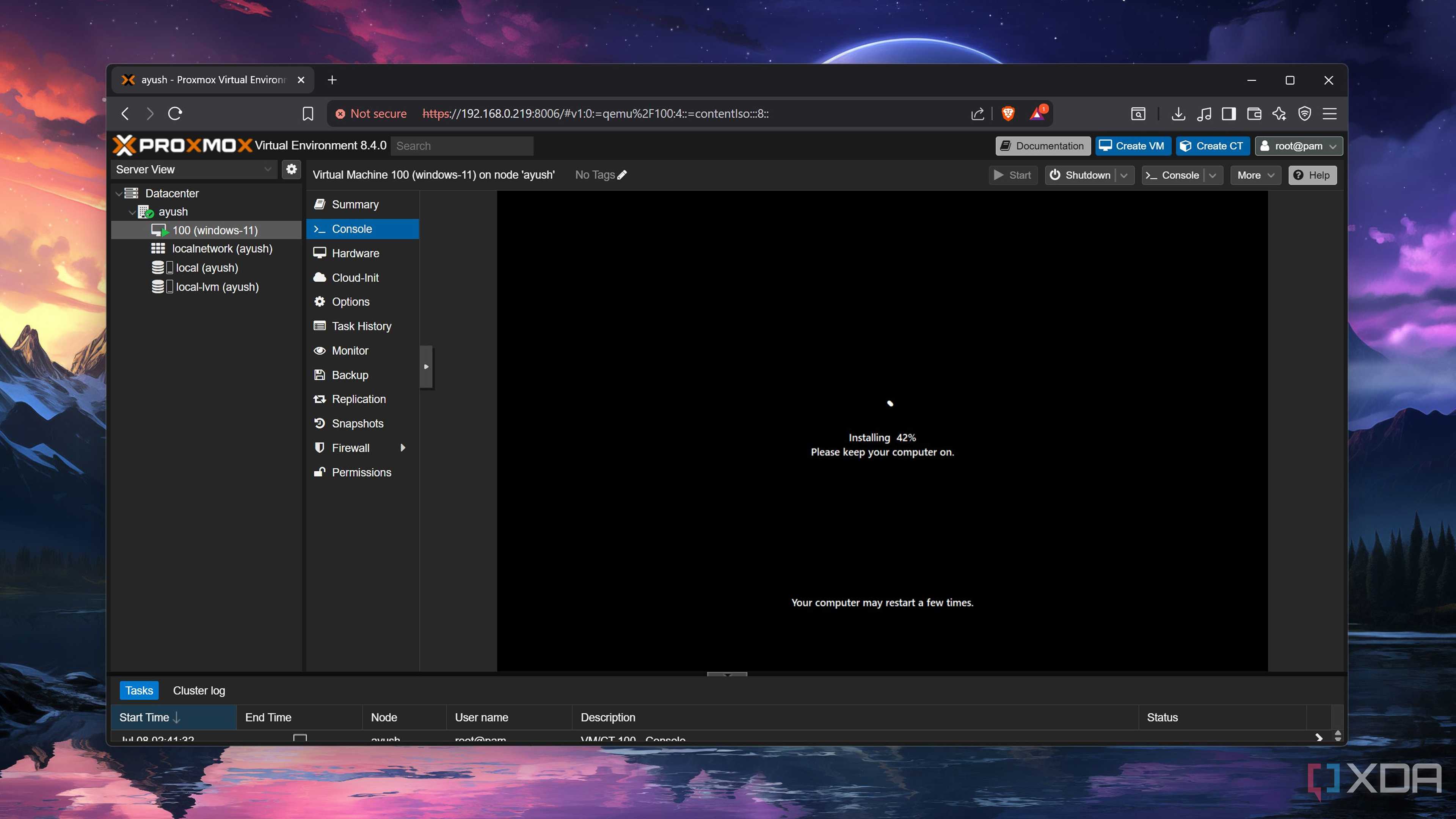Installing Windows 11 inside a virtual machine