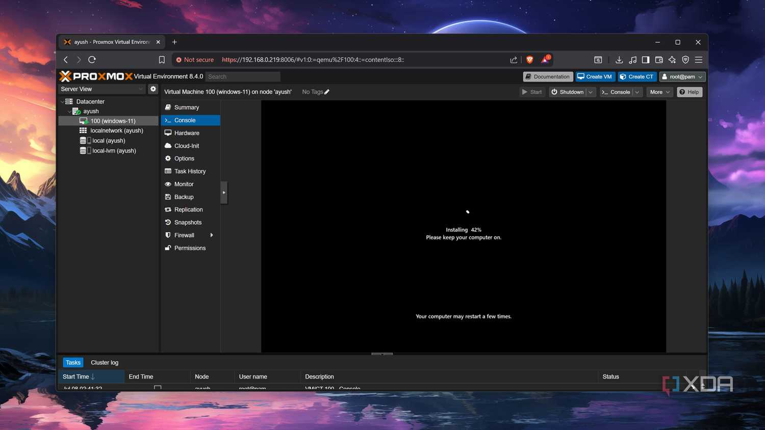 Installing Windows 11 inside a virtual machine