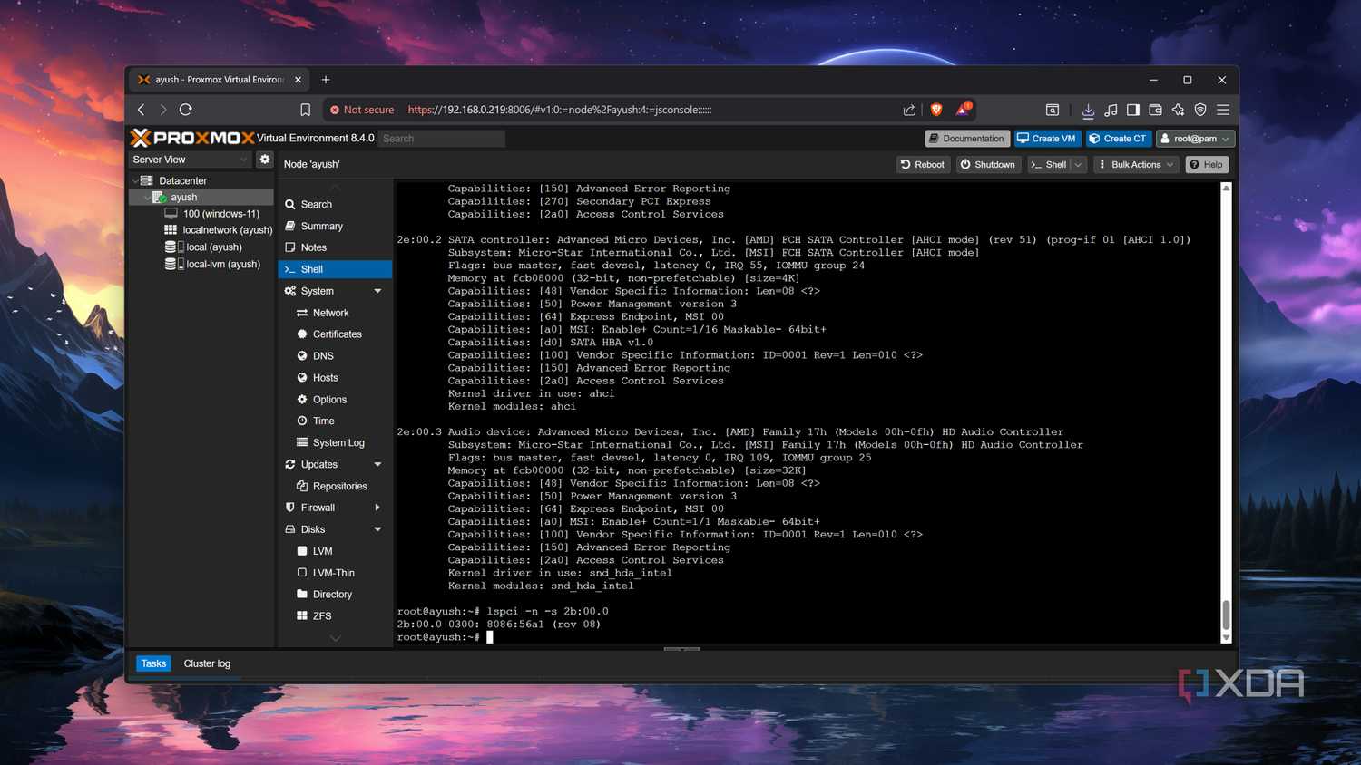 Banning certain drivers in Proxmox
