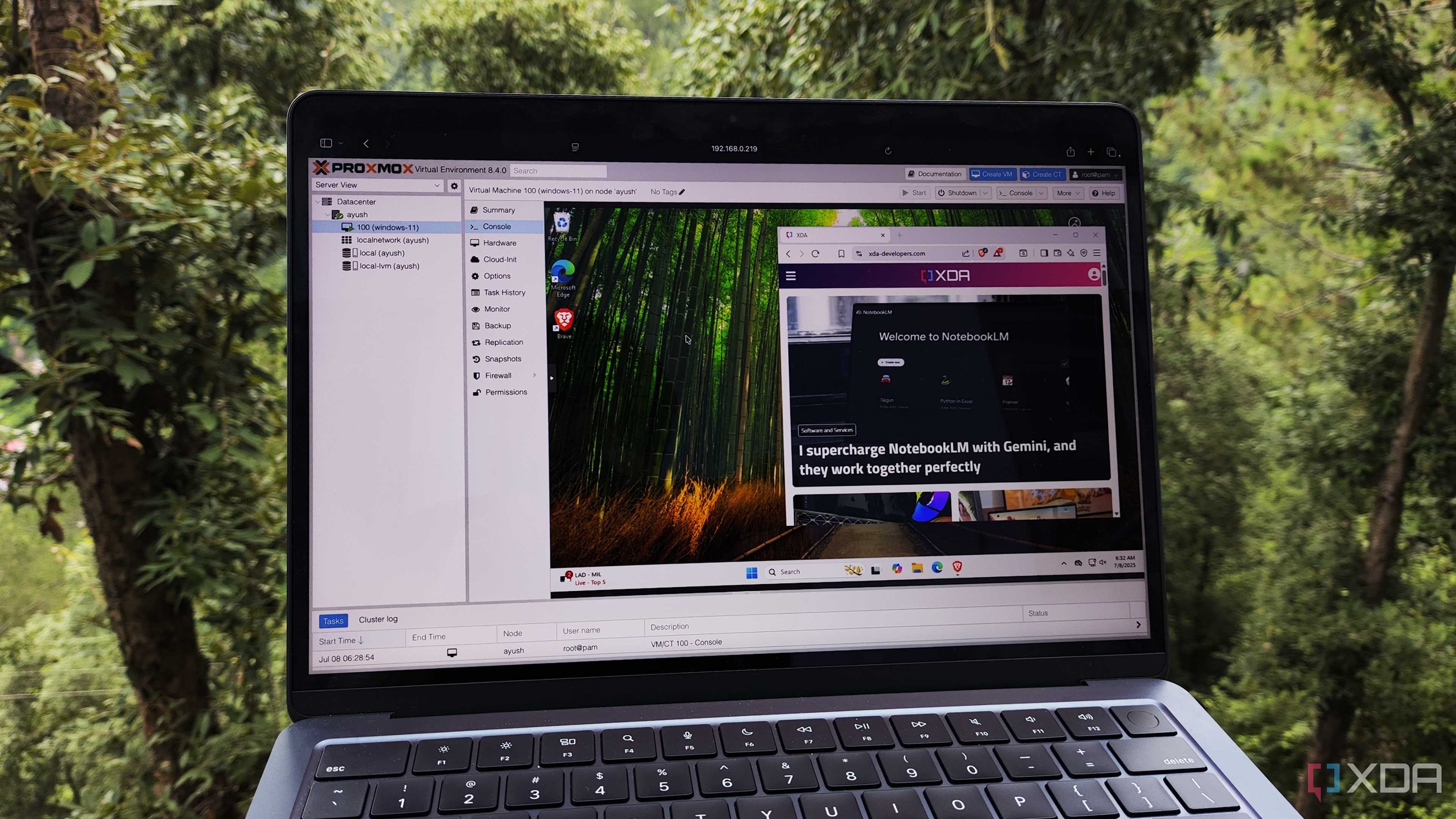 Running a Windows 11 VM inside Proxmox