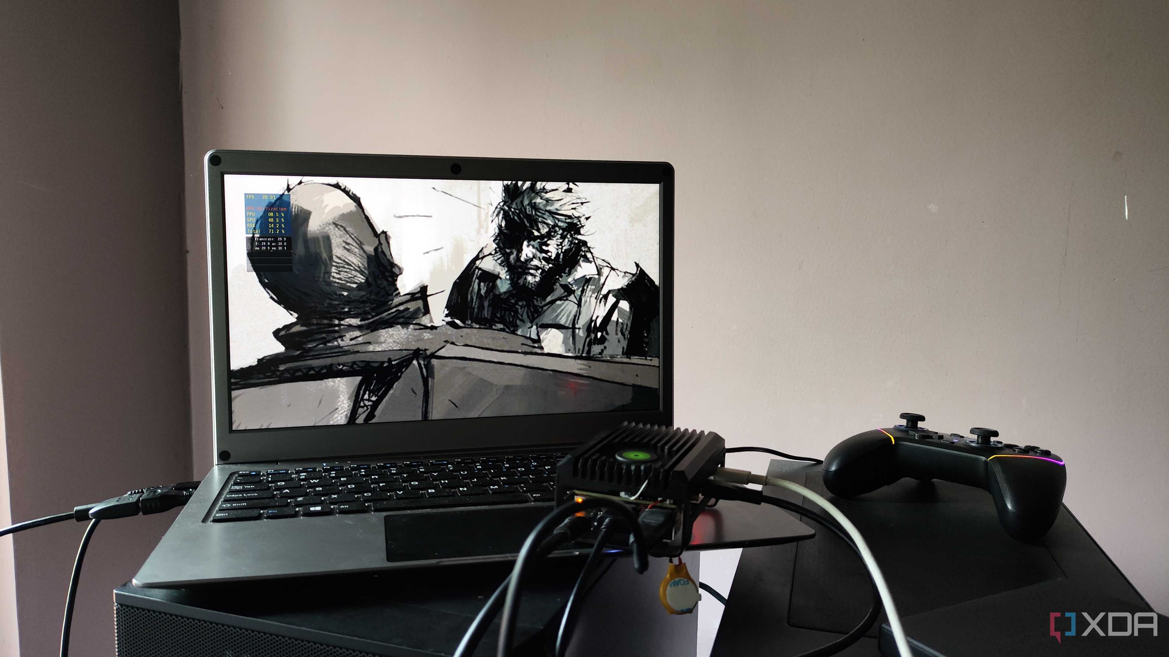 Running Metal Gear Solid: Peace Walker on the Radxa X4 via RPCS3