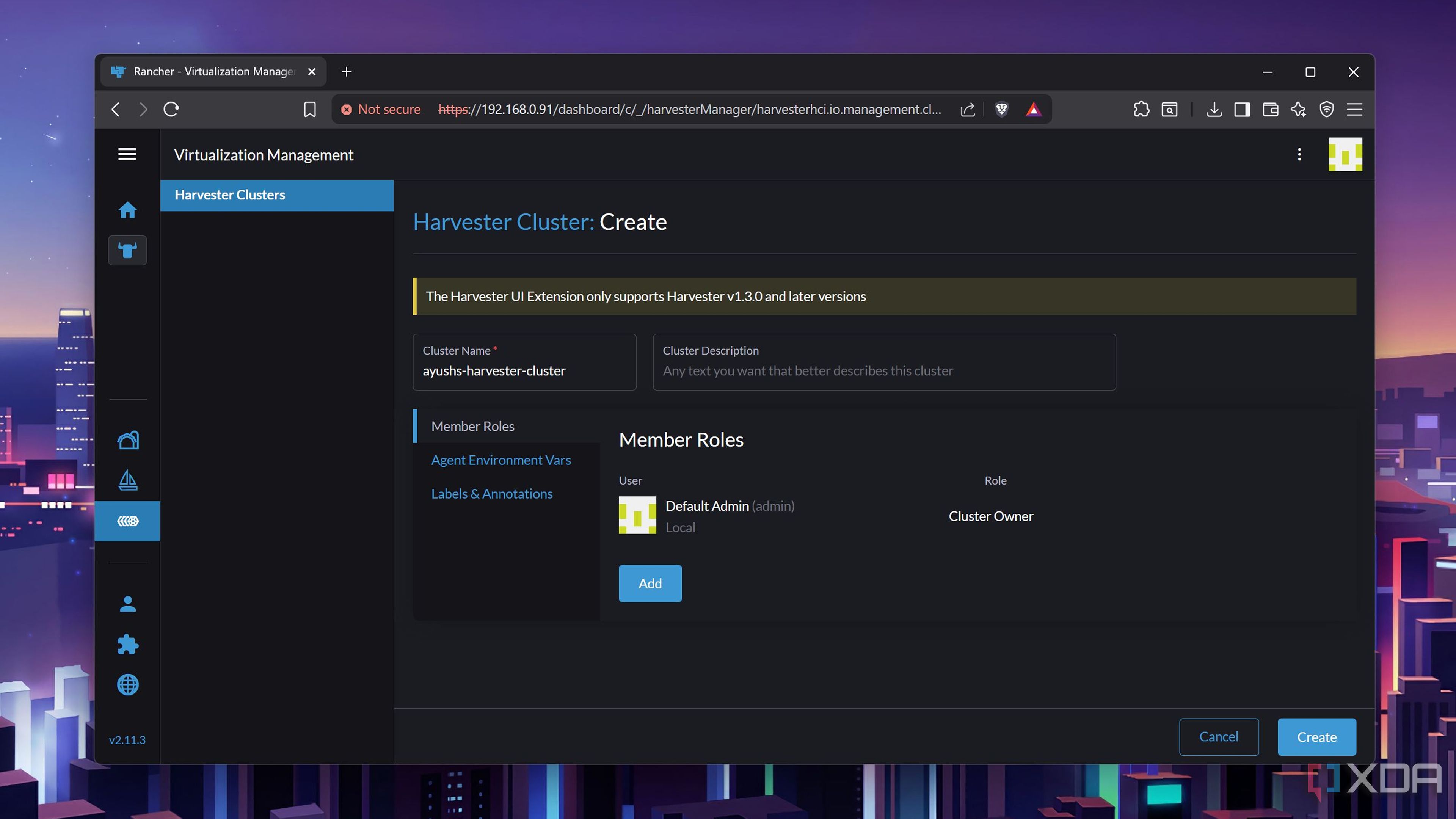 Adding a cluster to Rancher