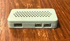 Raspberry Pi Zero W in case - closed