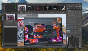 Screenshot of RawTherapee in Ubuntu