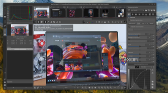 Screenshot of RawTherapee in Ubuntu