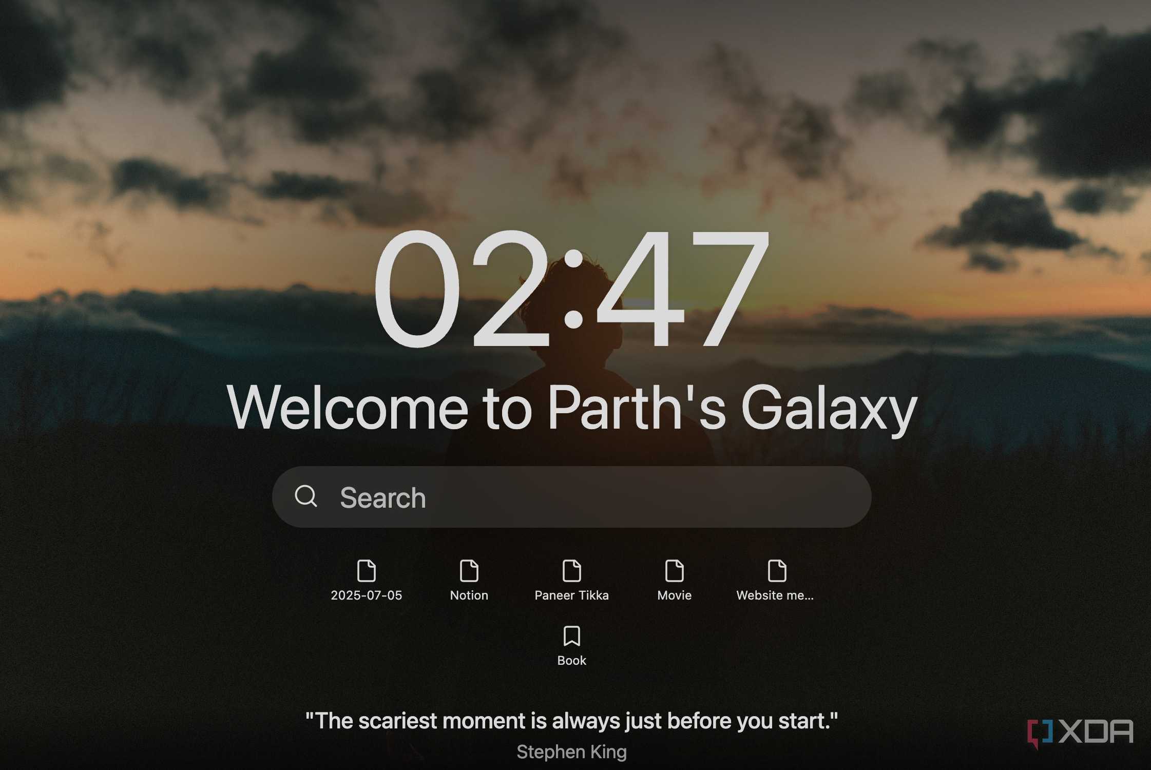 add a quote on Beautitab