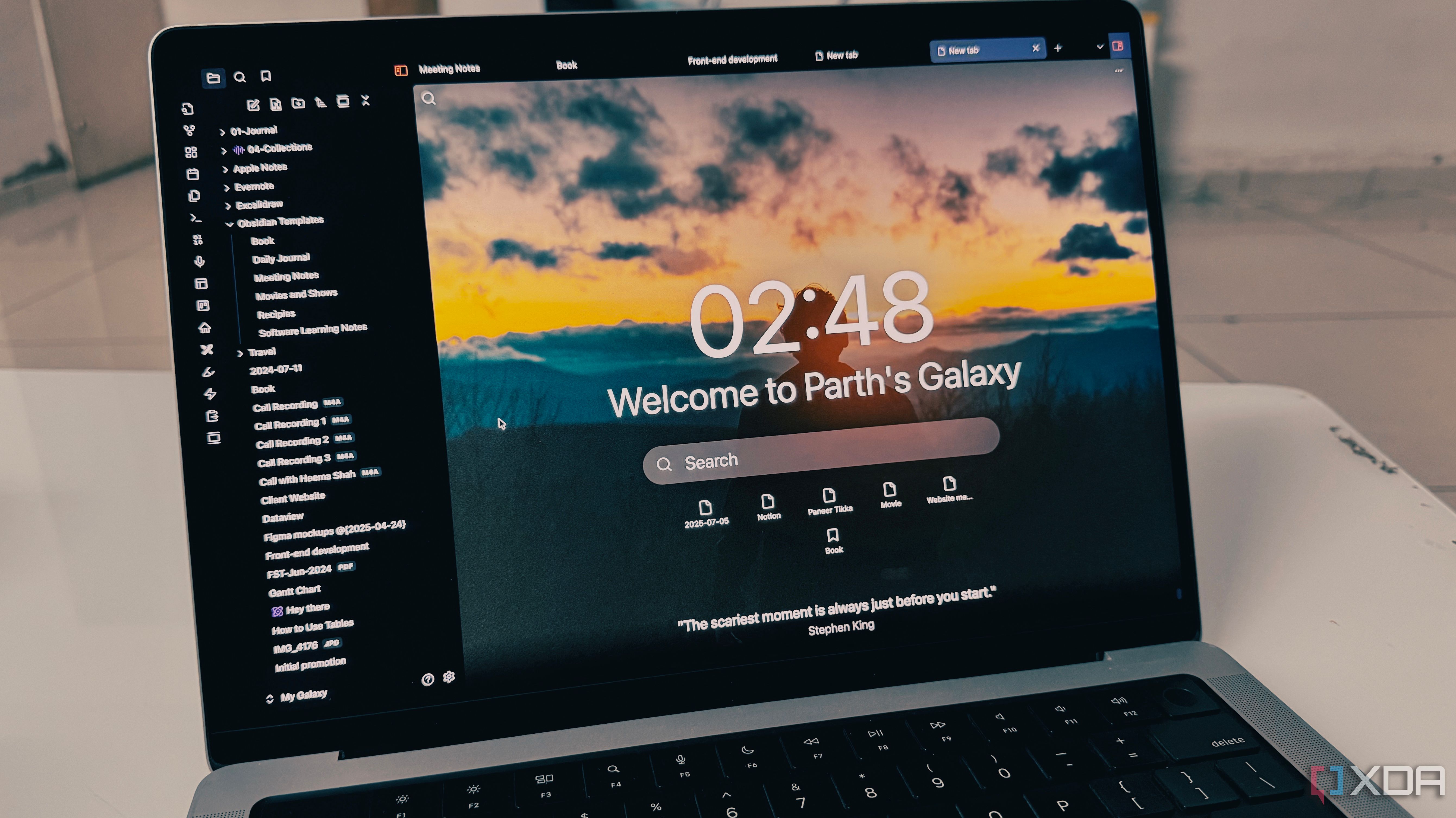 Por qué uso el complemento Beautitab en Obsidian