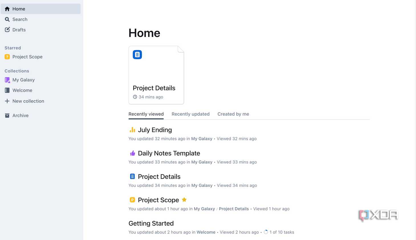 Outline home
