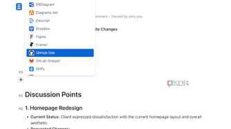 app integration in Outline