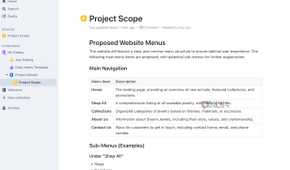 document in Outline
