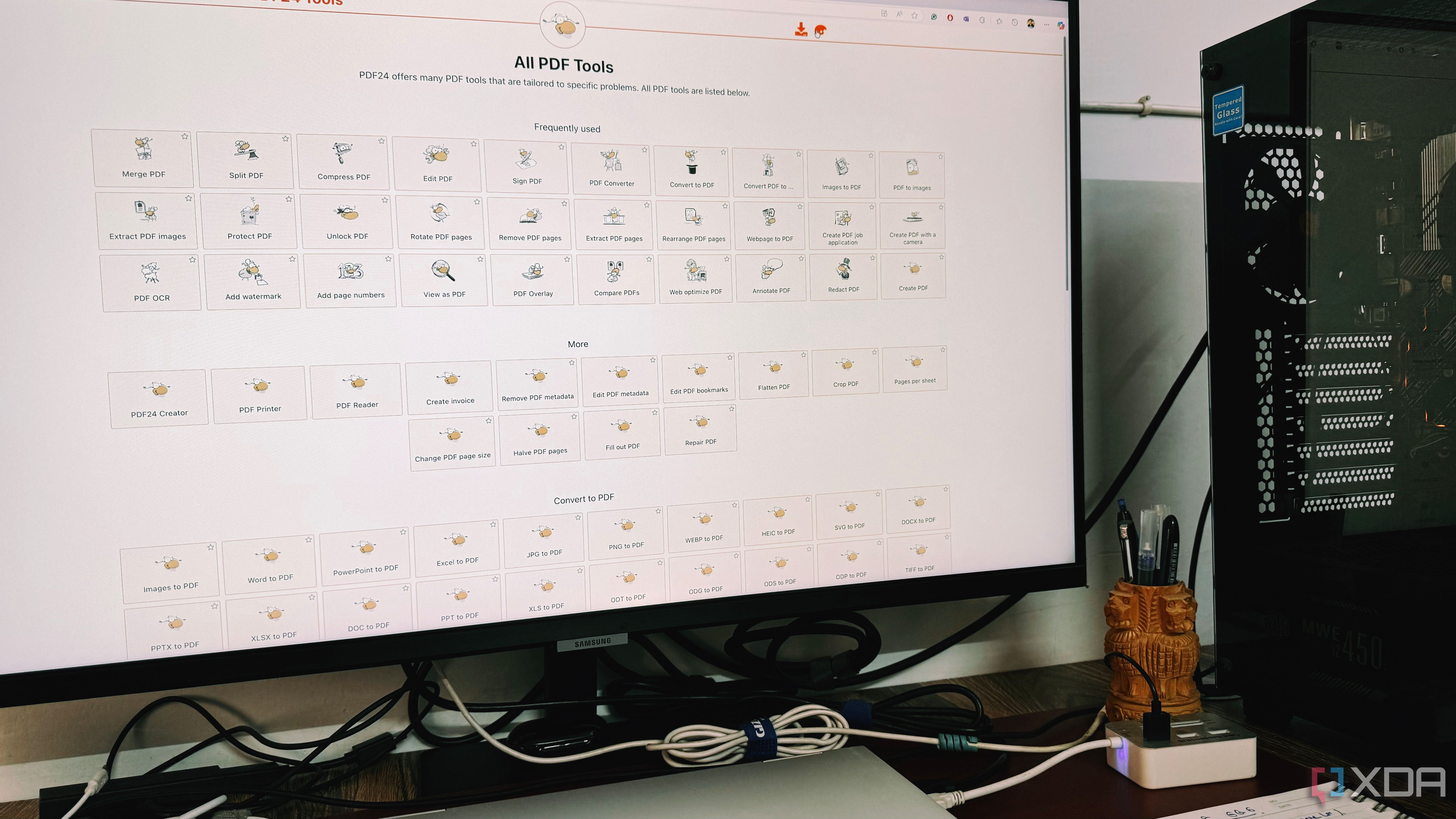 Free PDF24 alternative to Adobe Acrobat reviewed