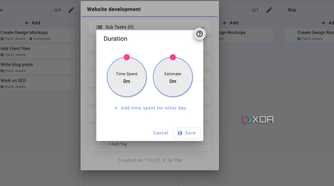 Super Productivity time tracking